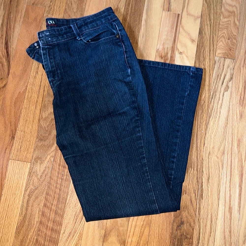 Style & Co. Boot Cut Jeans size 12 button back pockets